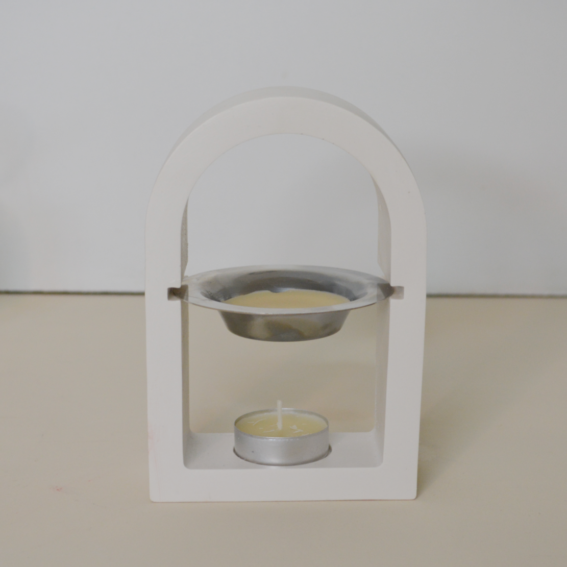 Brûleur Arche pour Fondant Parfumé en Jesmonite