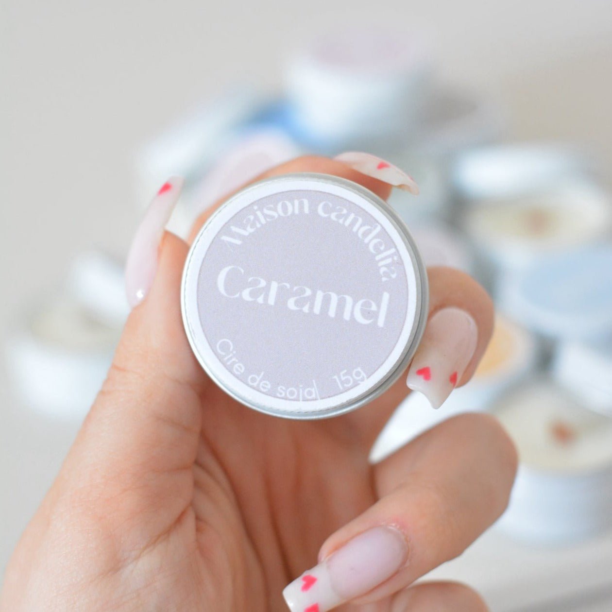 Bougies Parfumées en Cire de Soja - Kit Échantillons x6 - Maison Candelia