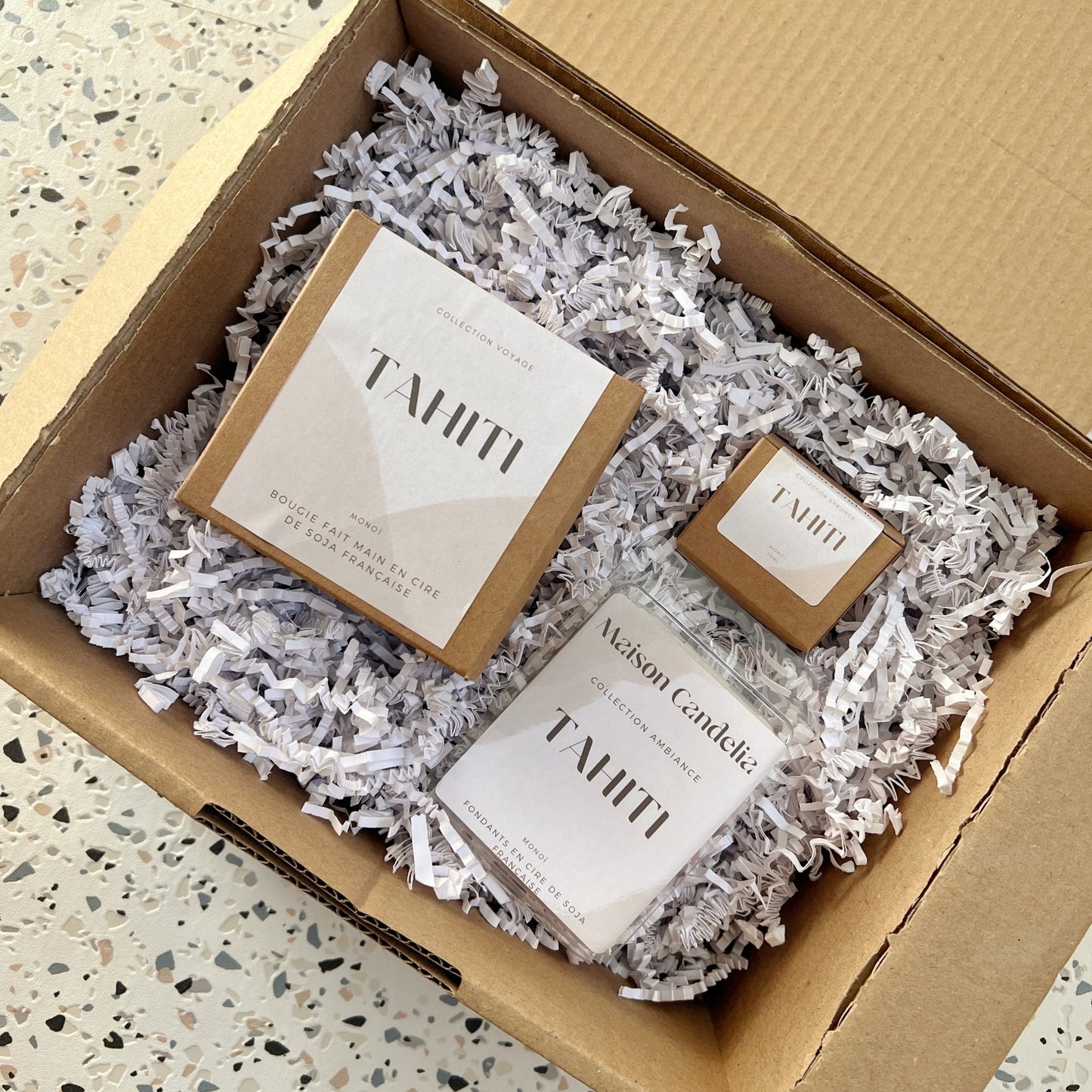 Box senteurs découverte - 3 produits - Maison Candelia