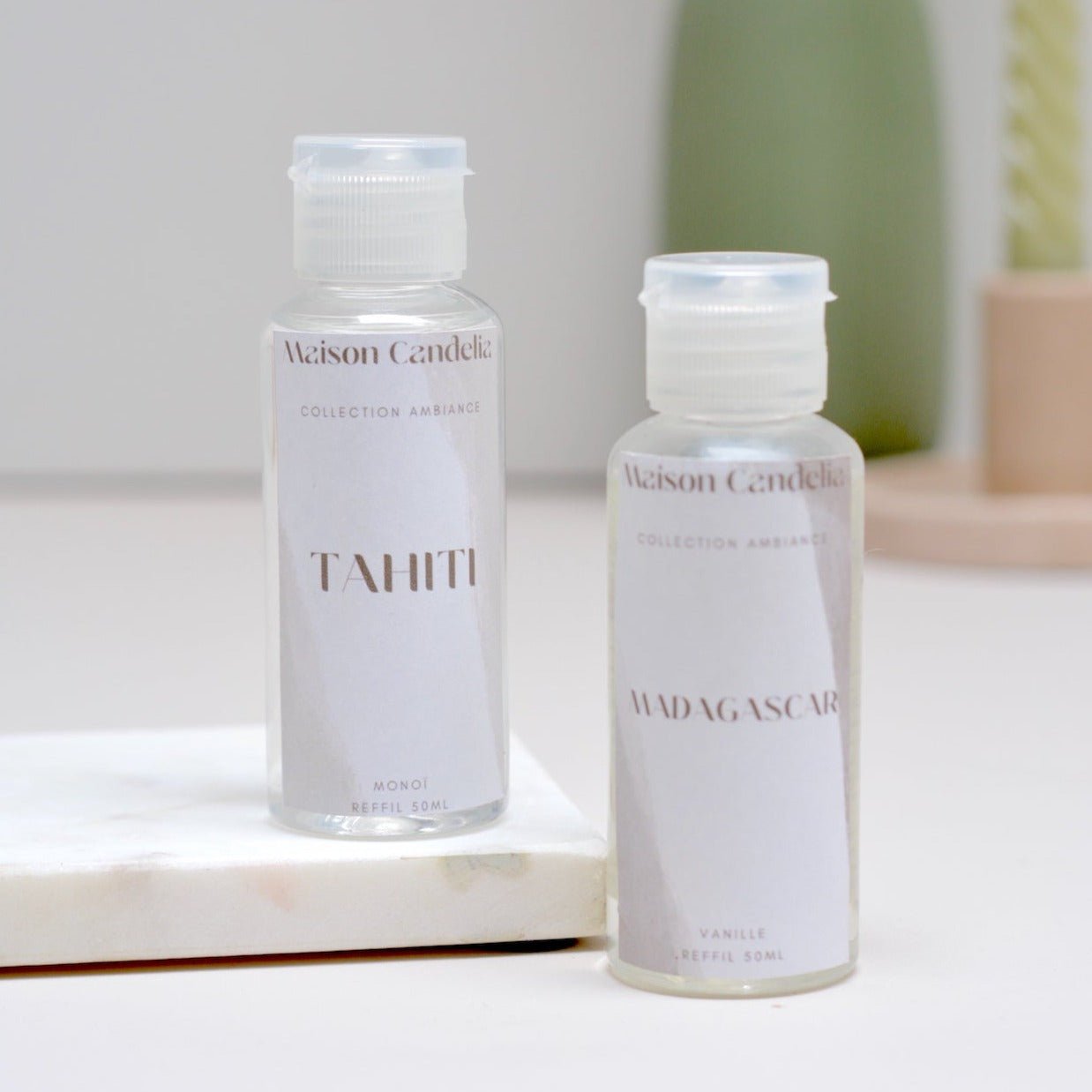 Recharge diffuseurs voitures 50ml - Maison Candelia