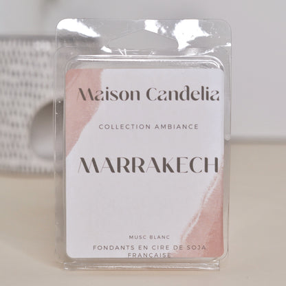 Tablettes Fondantes Parfumées à la Cire de Soja - 12 Fragrances de Grasse | 60g