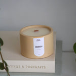 Bougie Artisanale Mexico – Palo Santo | Cire de Soja | Jesmonite